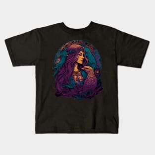 Irish Celtic goddess Morrigan. The Morrígan Kids T-Shirt